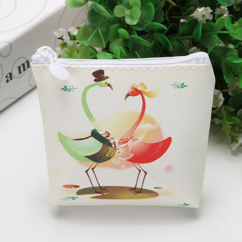 

New Flamingo Unicorn Cartoon Coin Purse Kawaii Coin Pouch for Boys Girls Children Cute Purse Mini Wallet for Women Free Shipping