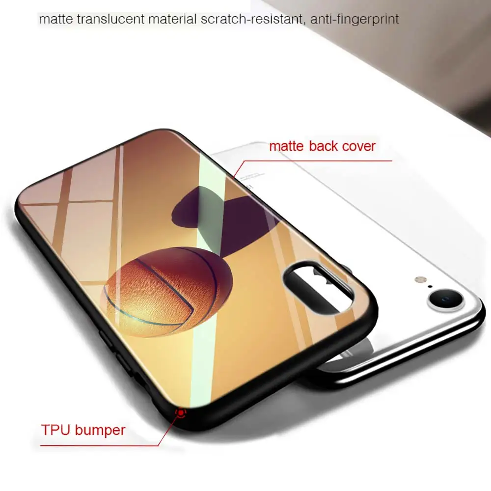 Черный чехол для iPhone 11 11Pro X XR XS Max 8 7 6 6S Plus 5S 5 SE глянцевый телефона|Бамперы| |