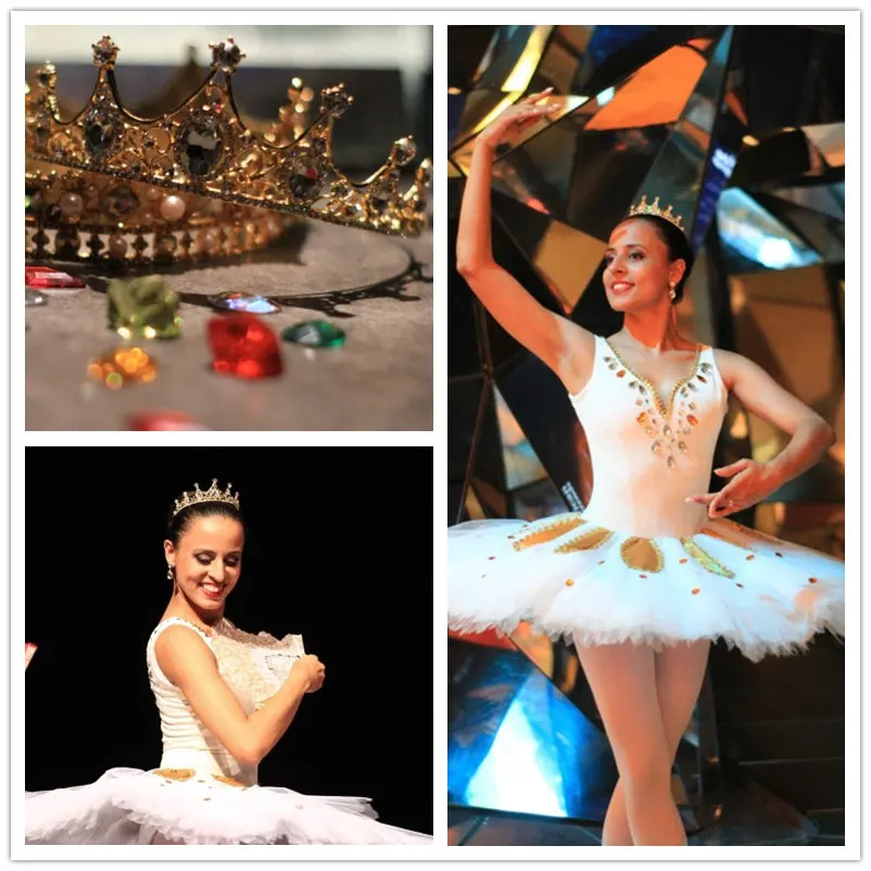 FORSEVEN Стразы хрустальные тиары и короны принцесса Noiva диадема корональный