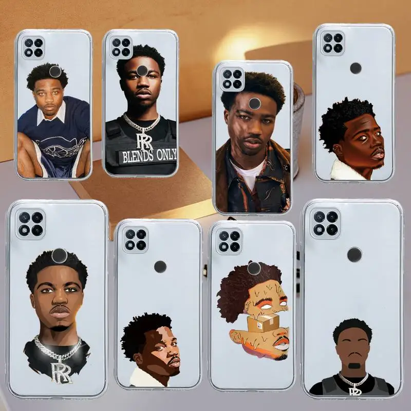 

Roddy Ricch rapper Phone Case Transparent for Xiaomi redmi note x f poco 10 11 9 7 8 3 i t s pro cover shell coque
