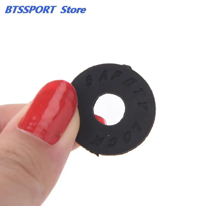 2Pcs Guitar Strap Block Rubber Safety Lock Washer Acoustic Electric Bass Ukulele Accessories | Спорт и развлечения
