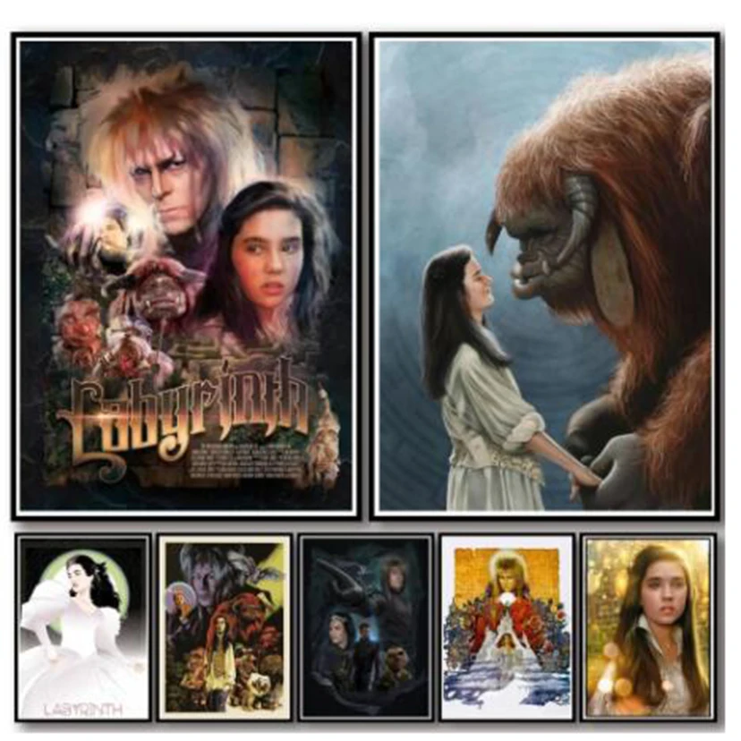 

Diamond Painting 5D DIY Movie Poster Labyrinth Cross Stitch Full Square Round Embroidery Handmade Home Room Wall Decor WG2699