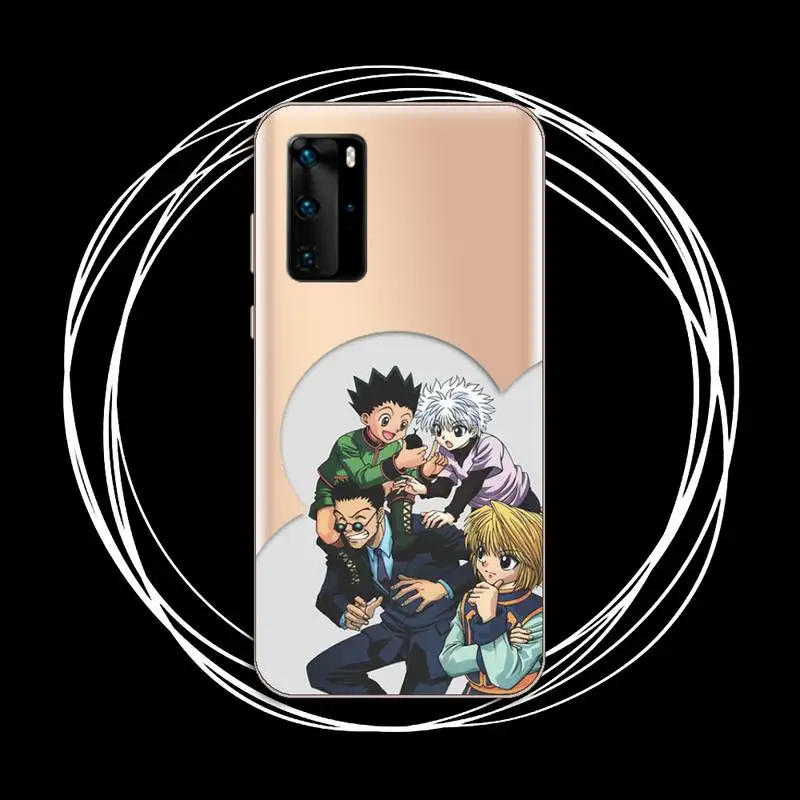 

HUNTER x HUNTER HxH Gon Killua Phone Case Transparent for Huawei P honor 8 10i 20 30 40 smart 2019