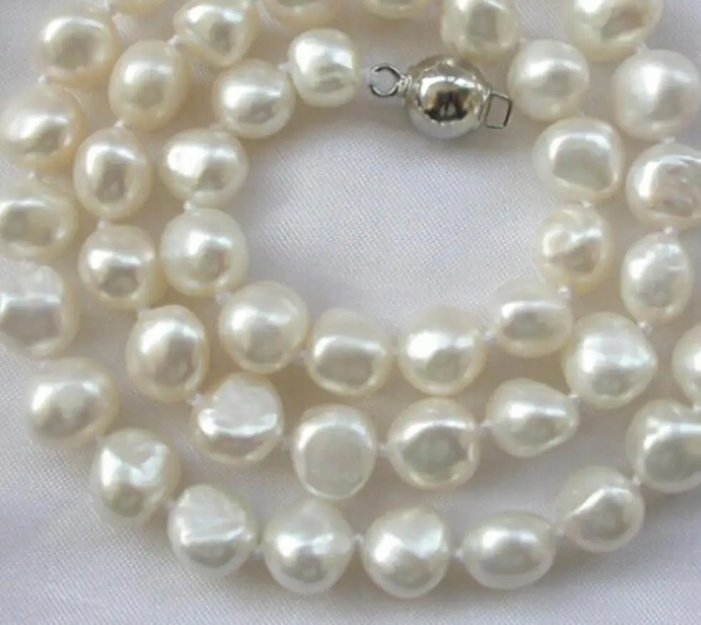 Ожерелье из пресноводного жемчуга 9 мм | Украшения и аксессуары