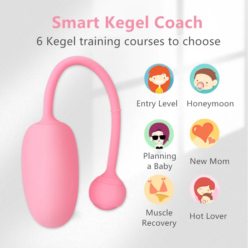 Magic Motion Kegel Master Ball Wireless Vibrator APP Remote Control Smart Ben Wa Ball Vagina Tighten Training Sex Toy for Woman