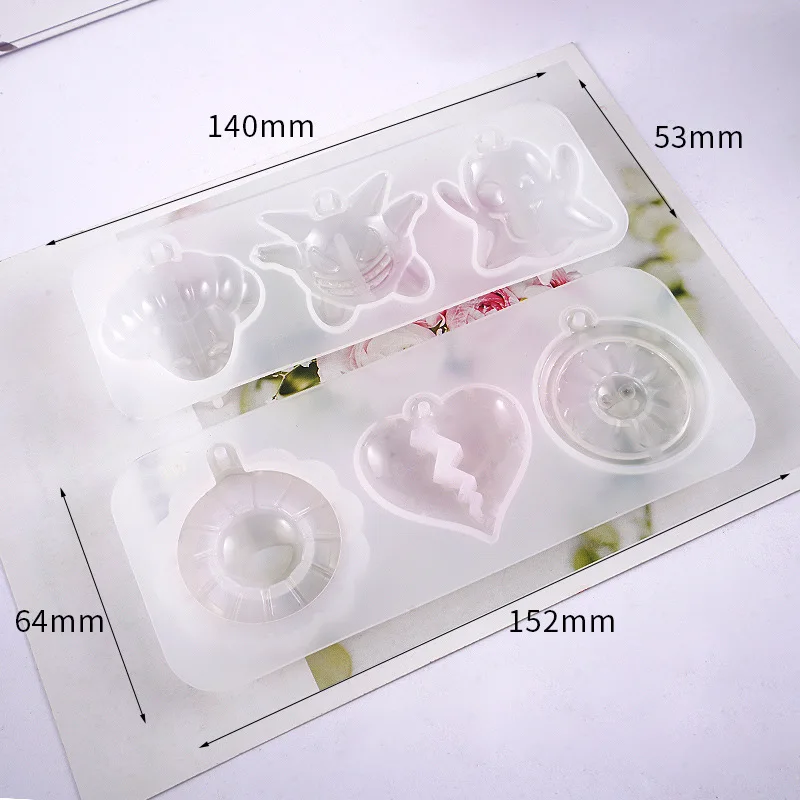 Хрустальная фотоформа клоун дьявол Солнечный цветок 3-даже Хэллоуин