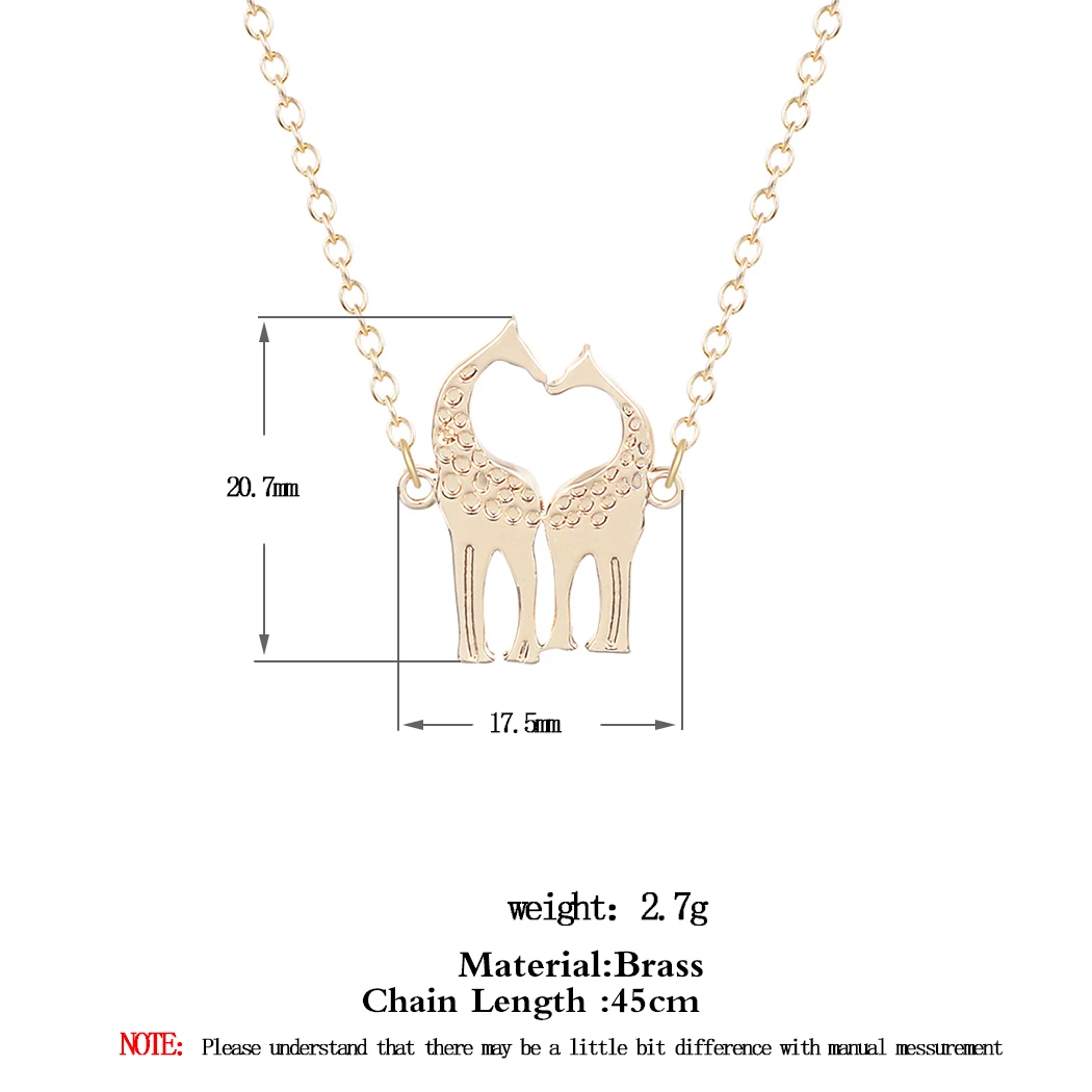 Kinitial любящее сердце Жирафы браслеты для женщин Пара Сердце браслет и лучшее