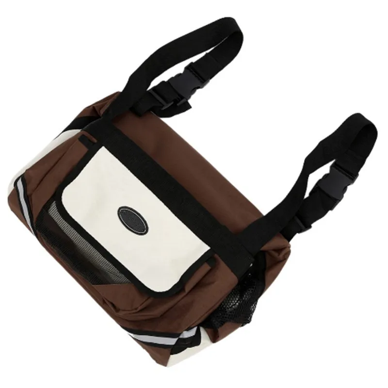 Складная велосипедная корзина из ткани Оксфорд передняя сумка на руль