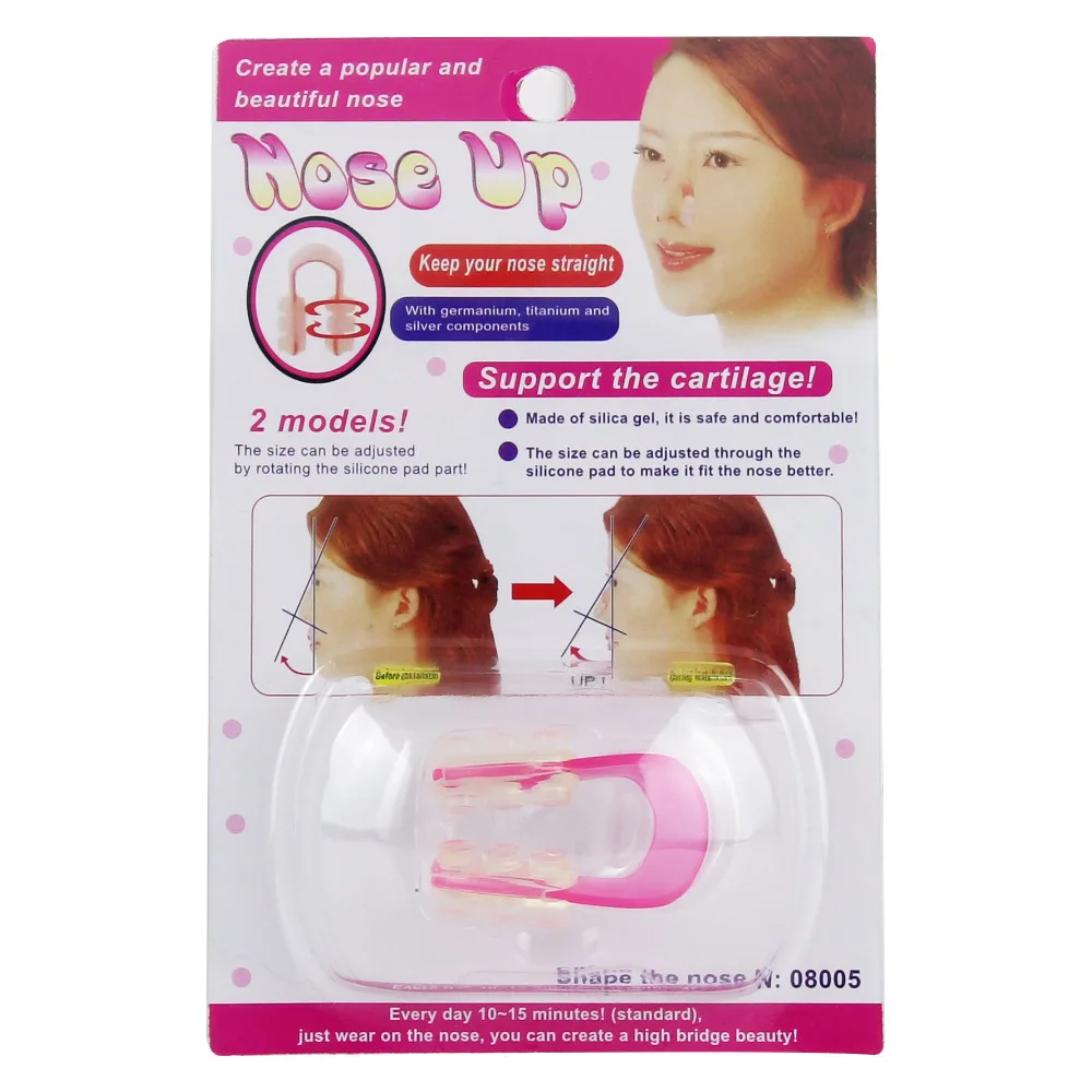 

5pcs Creative Household Beauty Nose Clip Nose Bridge Beautiful Nose Device Thin Nose Nose Device Convenient and Not Easy To Drop