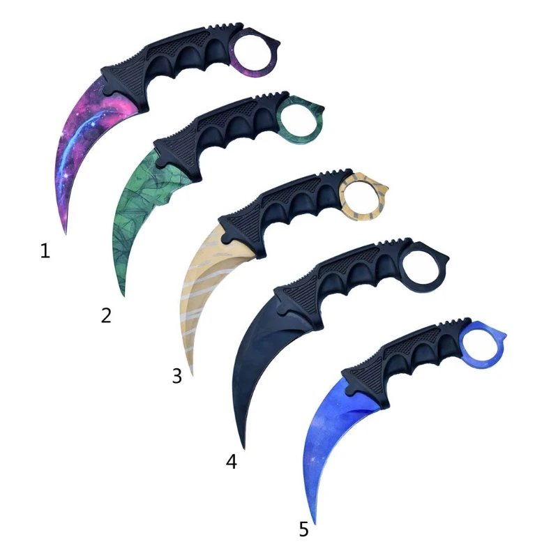 

Colored Skin Claw Knife Fine Personality Creative Sunscreen Waterproof Stickers for Cars PVC Decal Camper Decor Accessories