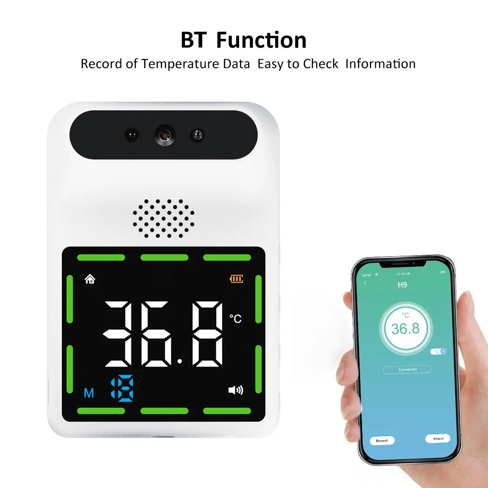 Инфракрасный термометр Бесконтактный цифровой 14 языков | Красота и здоровье
