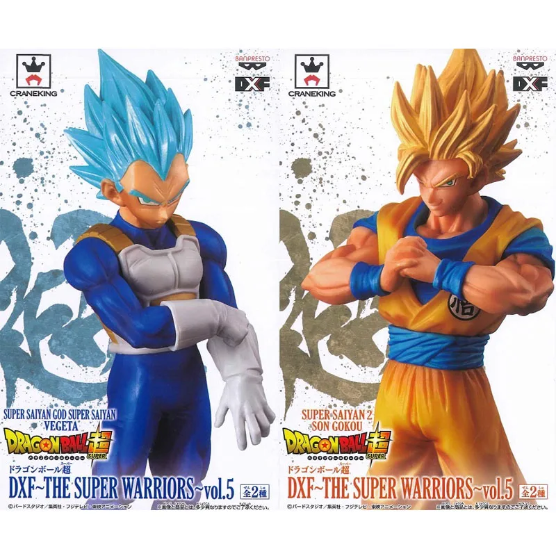 

BANDAi Banpresto DRAGON BALL DXF Super Warriors Son goku Vegeta Anime Figure
