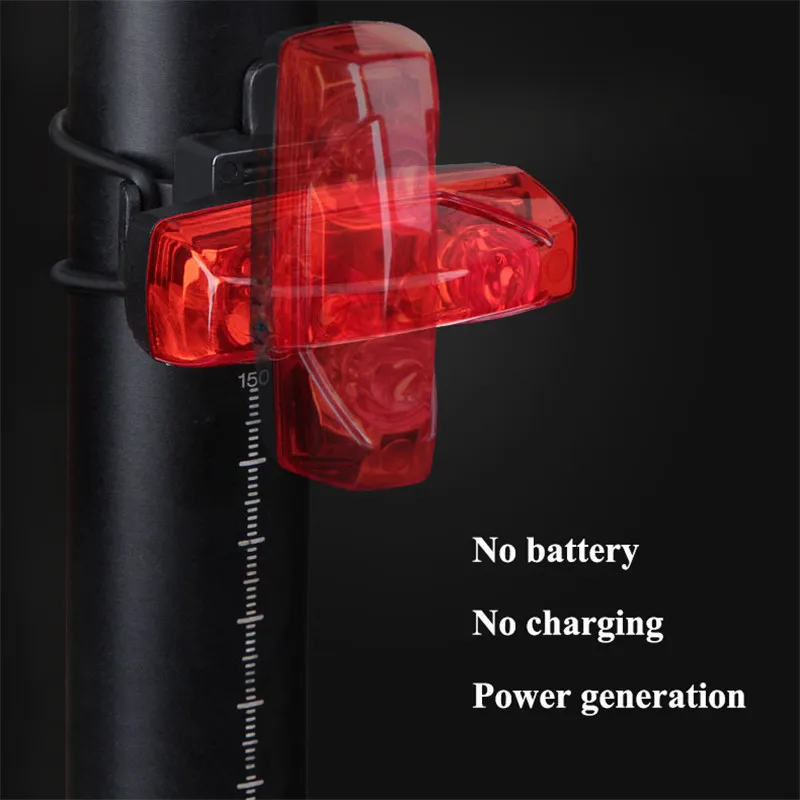 Велосипедный задний светильник велосипедный индукционный Предупреждение ющий