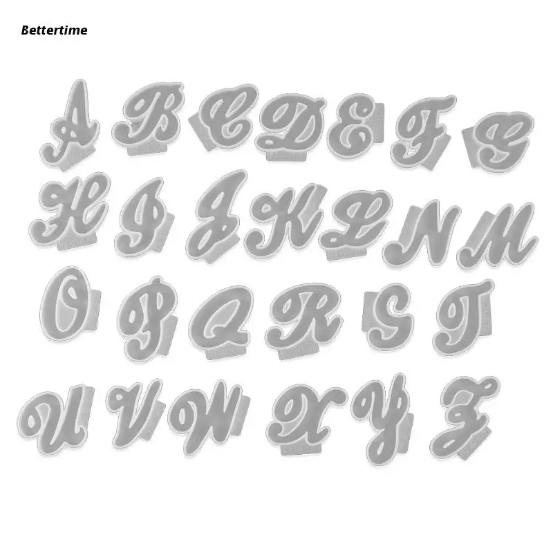 

Изысканная эпоксидная силиконовая форма с надписью «a to Z»