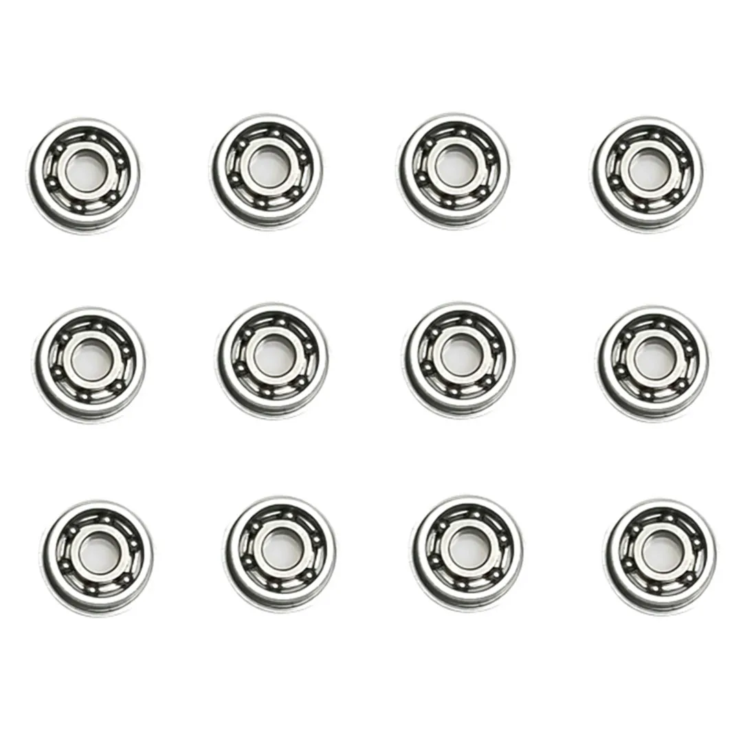 12pcs 8mm Bearing MODIKER для hk416 18:1 Шестерни поршень шторм поршневой головки 480 высокое Скорость электродвигателя подшипник для LDT 416 JQ № 2 Шестерни коробка модификации - Цвет: 12pcs 8mm Bearing