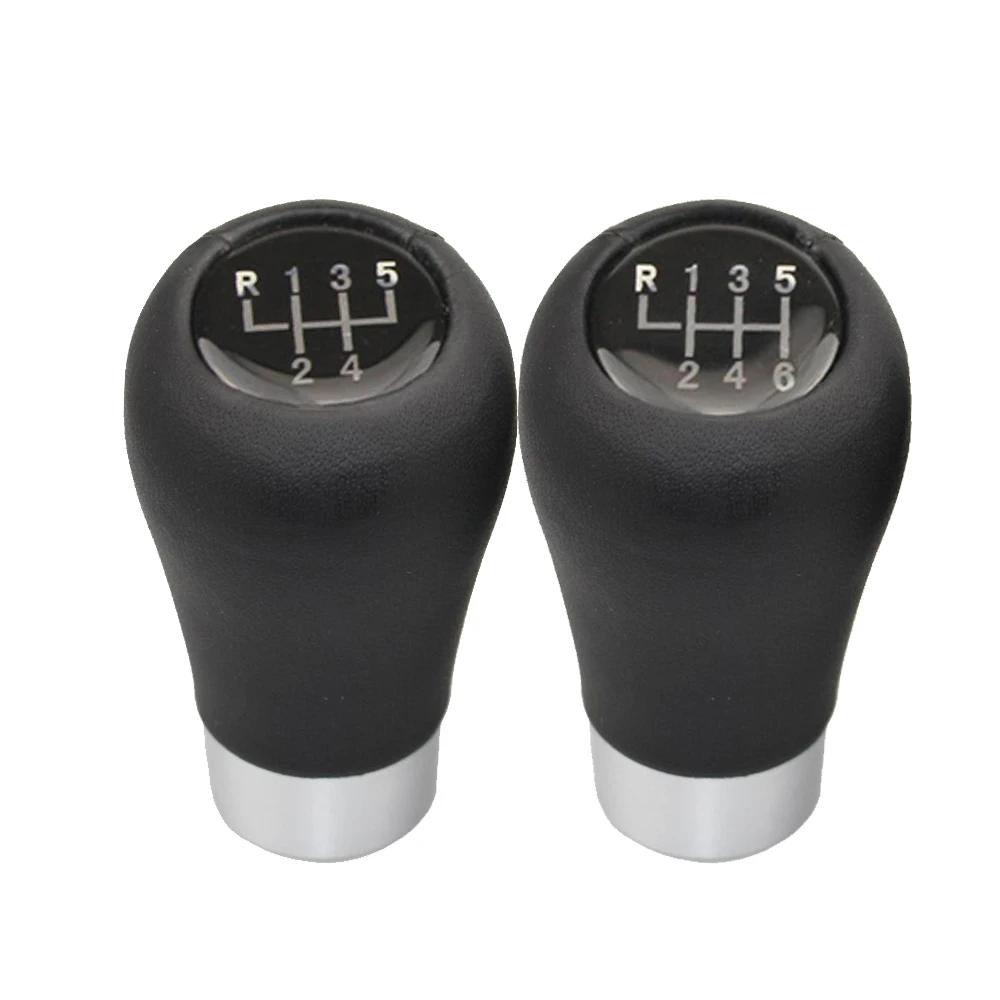 Auto Manual Gear Shift Knob Round PU Car MT Shifter Stick Lever Handball for BMW 1 3 5 6 Series E30 E34 E36 E38 E39 E46 E60 E90