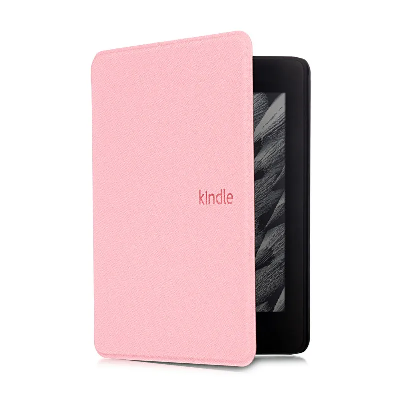 Pink Новое поступление, чехол для планшета для Amazon Kindle Paperwhite 4, ультра тонкий умный кожаный магнитный чехол - Цвет: Pink
