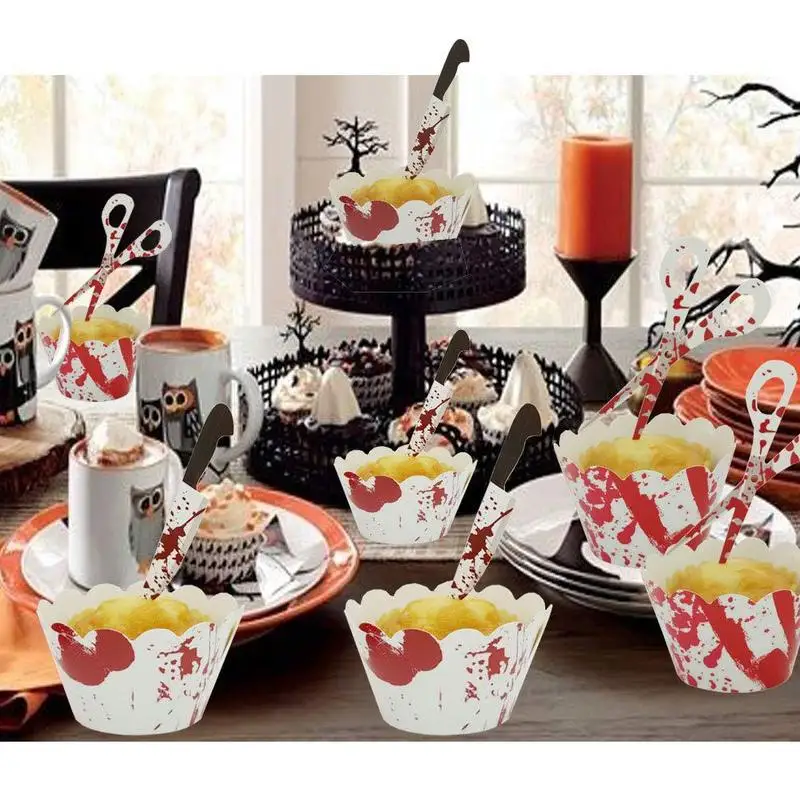 Хэллоуин тема кровавый торт украшение приведение в виде тыквы летучая мышь паук