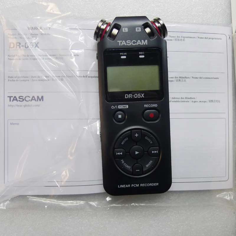 Рекламная цена ручной портативный цифровой диктофон Tascam ручка для записи MP3 с TF