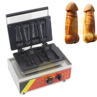 commercial penis shaped waffle maker electric waffles on a stick machine baker iron pan
