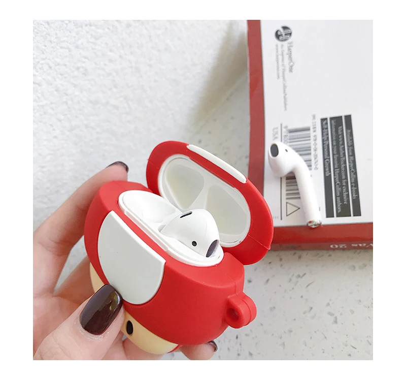 GIAUSA Airpods сумка с рисунком аниме чехол для наушников силиконовый чехол для Airpods чехол аксессуары чехол для наушников