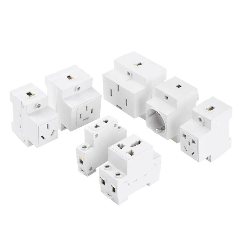 CHYT AC30 EU и AU Тип 35 мм Din рейка крепление AC 250V 10A-16A 2/3/ Pin Разъем модульный разъем |