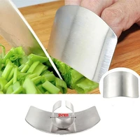 stainless steel finger guard finger hand cut hand guard knife cut finger protection tool kitchen cooking knife accessories
