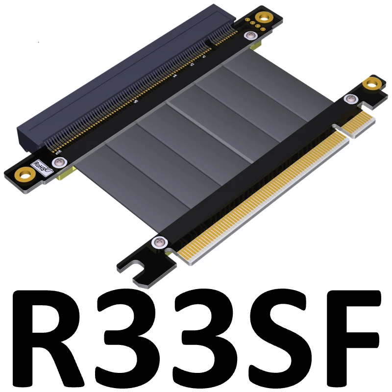Локоть дизайн Gen3.0 PCI E 16x до 16x3 0 кабель для вертикальной Express pcie X16 расширитель под