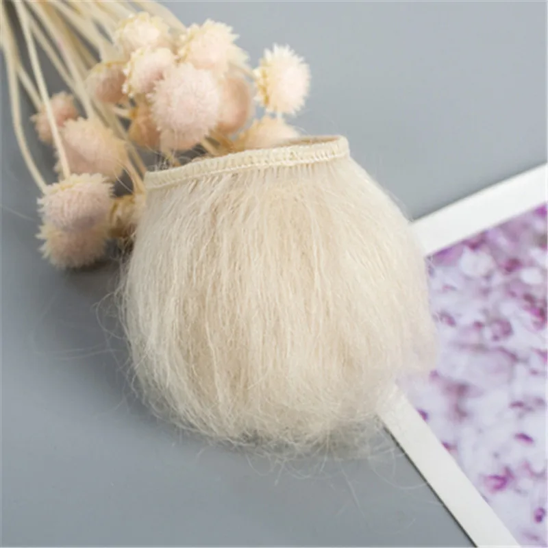 5*100 см Чистый мохеровый парик для самостоятельной сборки детские куклы волосы с