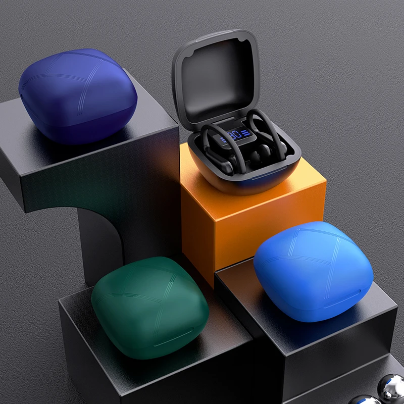 TWS 5 2 наушники с цифровым дисплеем Bluetooth-гарнитура стерео сенсорная беспроводная