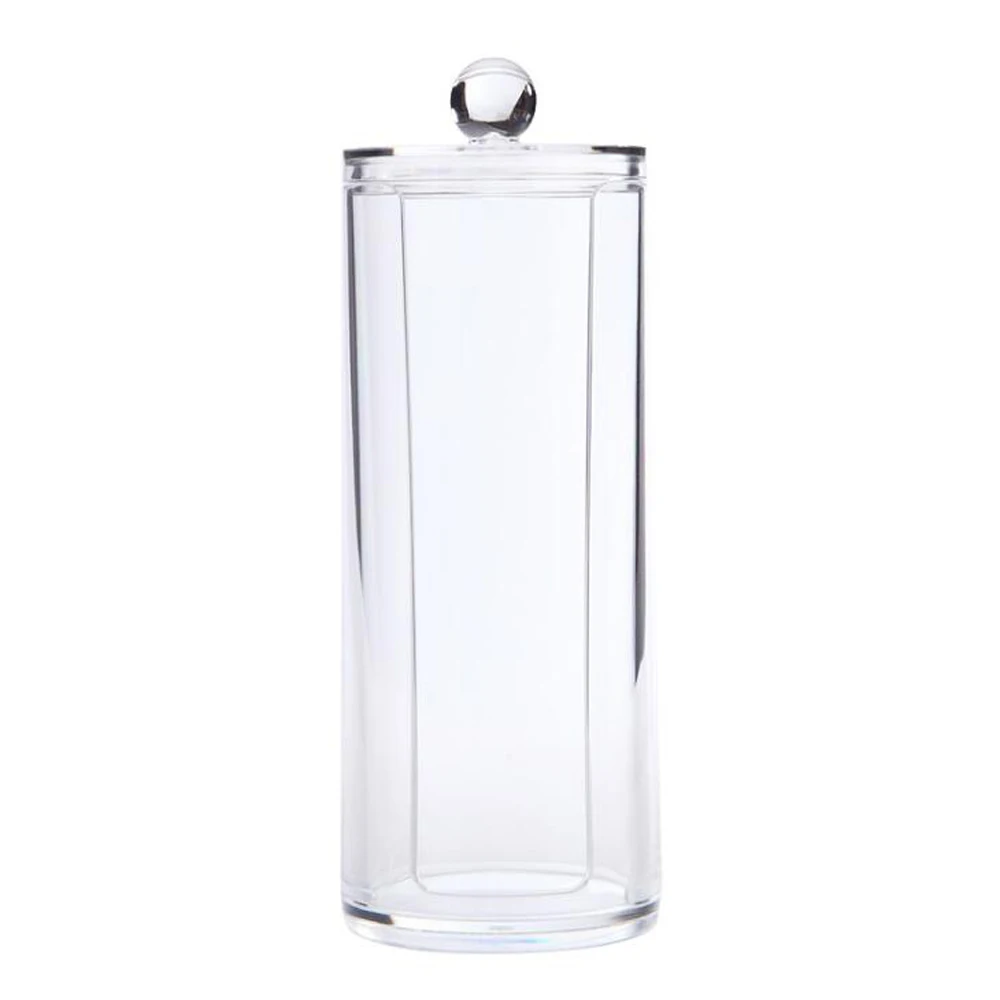 Акриловый Многофункциональный Круглый контейнер косметический хлопковый