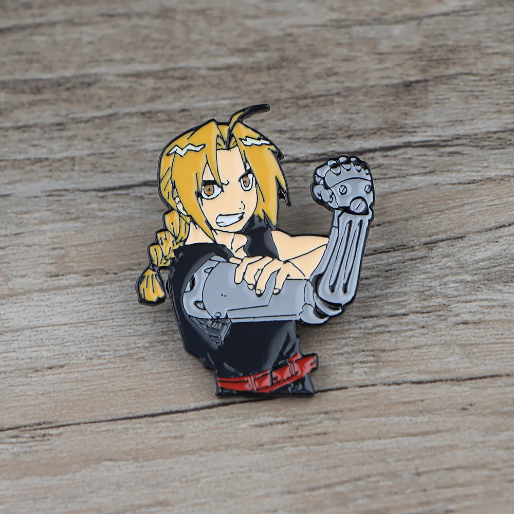 

BG572 Dongmanli Anime Figures Metal Enamel Pin and Brooches Backpack/Bags Badge Denim Brooch Collar Jewelry Gifts