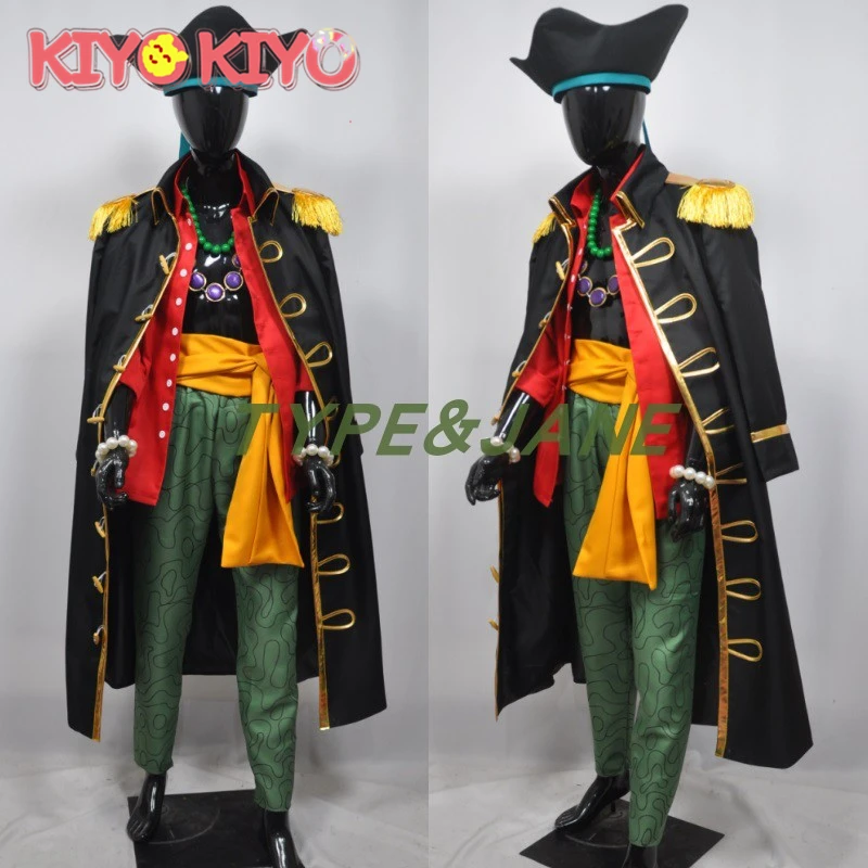 

KIYO-KIYO Anime Cosplay ONE PIECE Captain Edward Teach Cosplay Costume for man Can custom made size