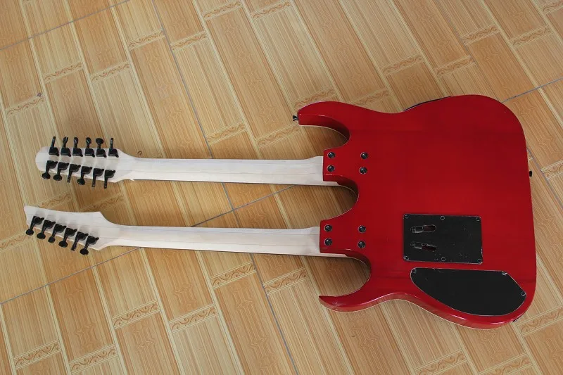 Оптовая продажа гитары Новая электрическая гитара с двойным горлом 12 струн + 6 в