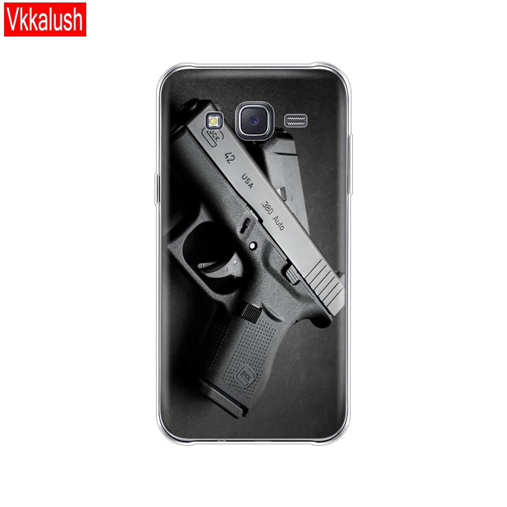 Soft Tpu Case For Samsung Galaxy J5 SM-J500F Silicon Phone 2015 Back Cover 360 Full Protective Coque | Мобильные телефоны и