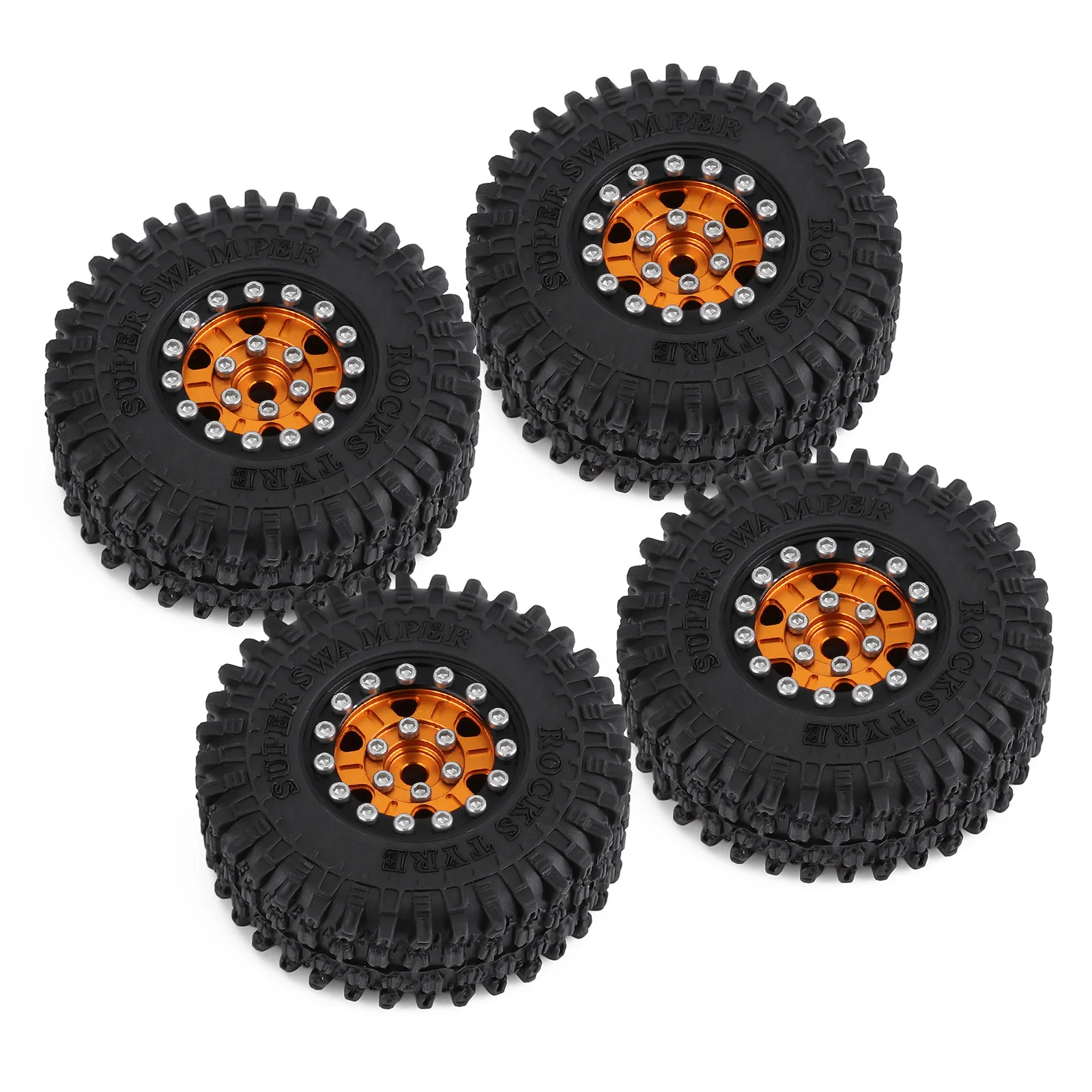 injora 4 шт 5218 мм 10 beadlock колеса диски шины