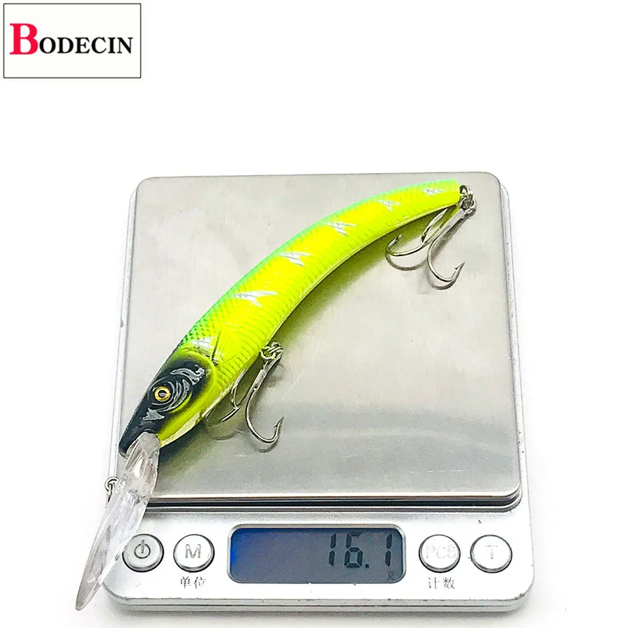 Воблер с кренкбейтом приманка окунь/твердая/поверхностная джеркбейт блесна