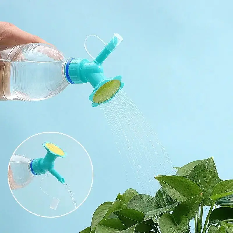 

Портативный пластиковый инструмент для полива растений, длинная насадка 2 в 1, для комнатных растений, распылитель для цветов