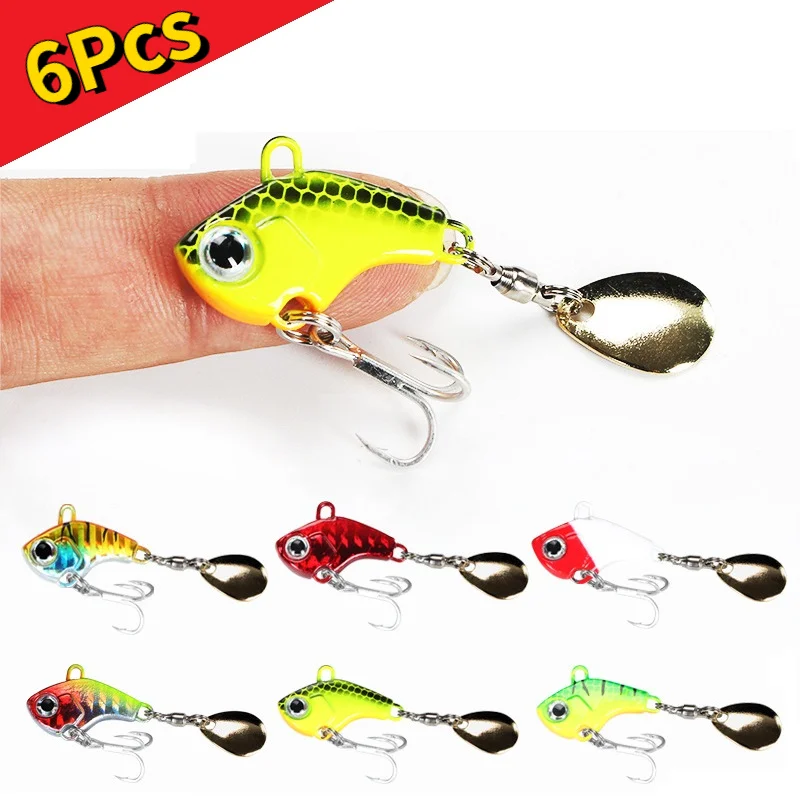 

Vib Spoon Lure 7g 10g 14g 20g Metal Fishing Lures Bait Bass Pike Trout Jig Spinnerbait Sequins Vibrating Whopper Plopper Pesca