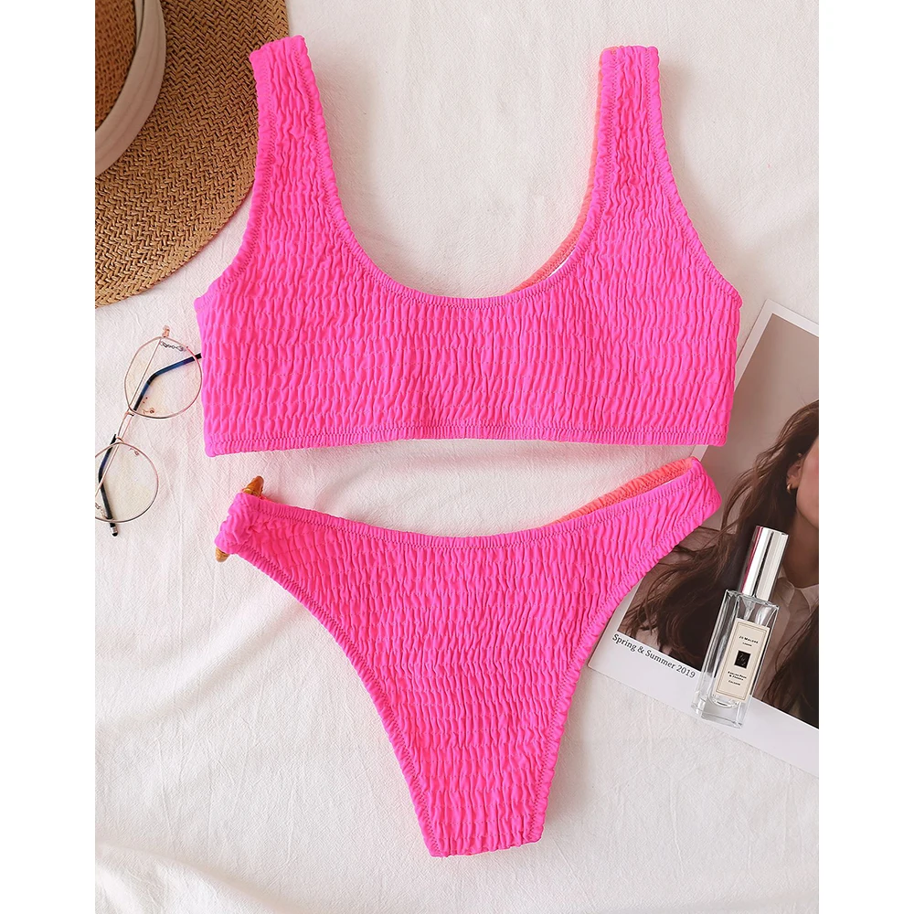 2021 новый сексуальный бикини контрастных цветов купальник женский купальный