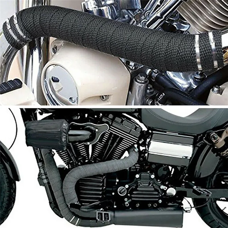 Выхлопная лента для мотоцикла обмотка YAMAHA xvs 650 aerox 50 mt 09 virago 400 pw 80 tracer 900 yzf 250 fz25 ybr 125