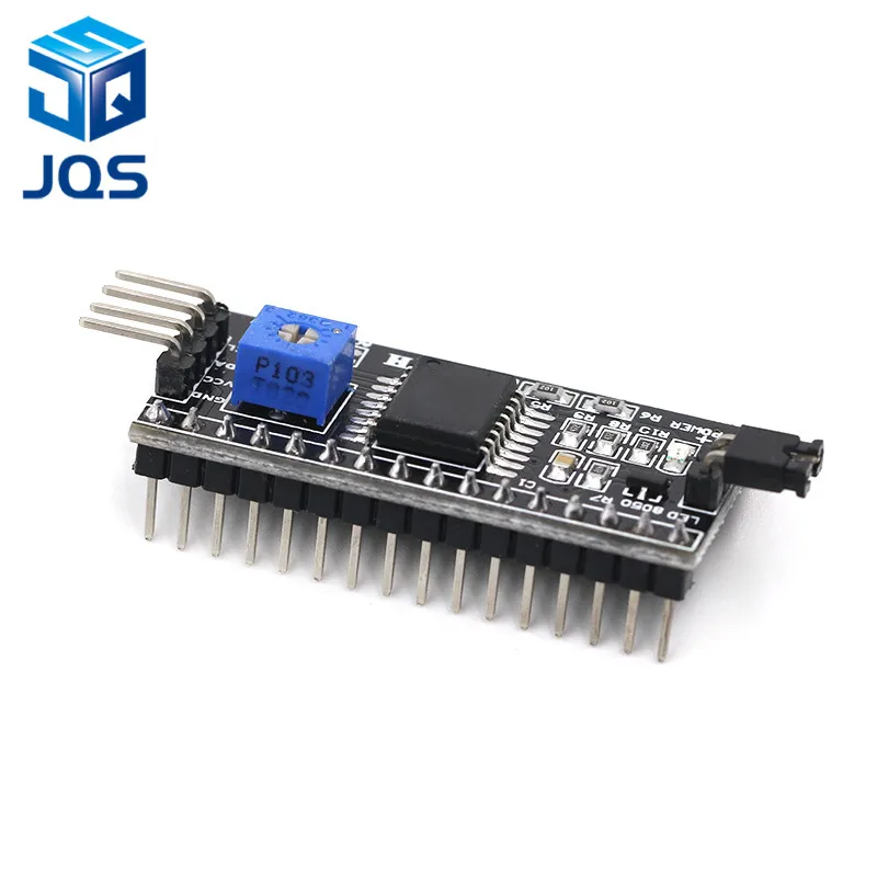 Модуль ЖКД синий зеленый экран IIC/I2C 1602 для arduino ЖК микроконтроллер UNO r3 mega2560