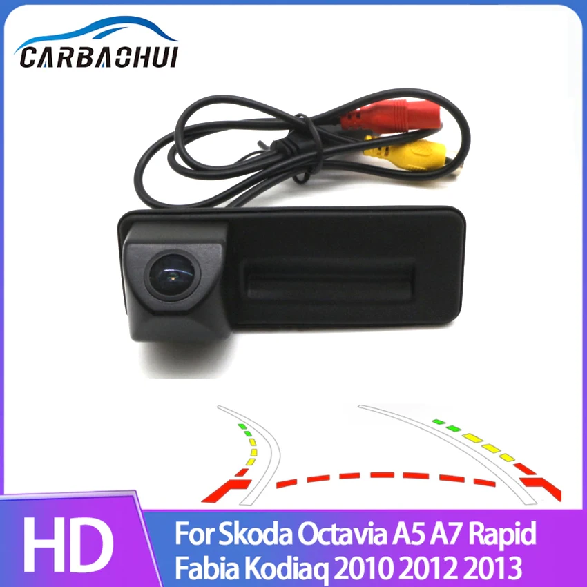 

Камера заднего вида HD для Skoda Octavia A5 A7 Rapid Fabia Kodiaq 2010 2012 2013