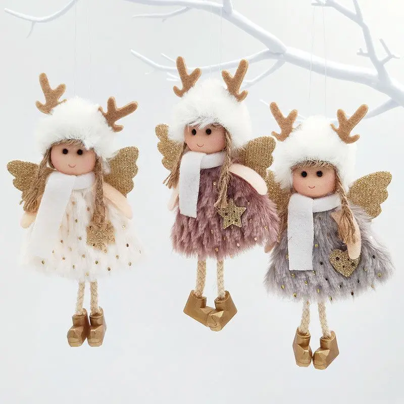 Tree Ornament Christmas New Year Gift Decoration Cute Angel Doll Xmas | Дом и сад