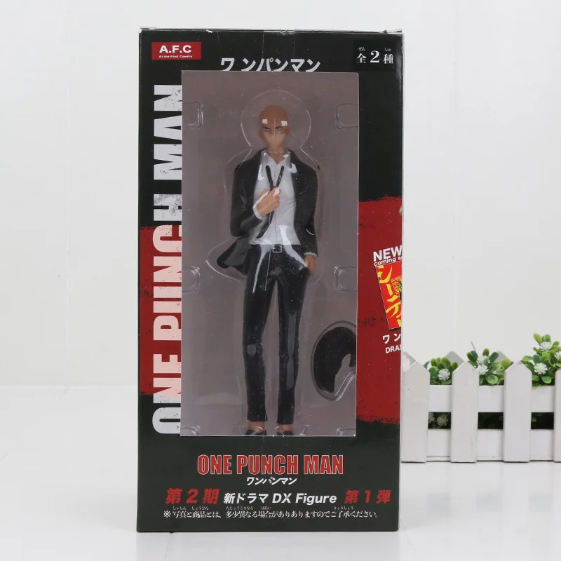 Аниме One Punch Man DXF фигурка Genos Saitama ПВХ фигурка Коллекционная модель игрушки 15 см - Цвет: 9 in box