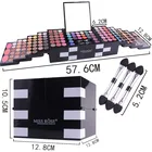 Новинка 148, Палитра макияжа, набор 142 цветов, палитра теней для век, румяна, пудра для бровей, набор CLA88