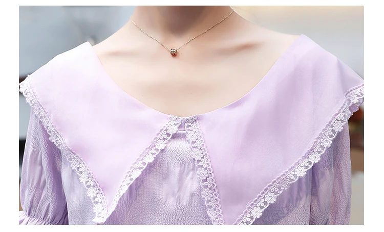 повседневные блузы с оборками женские топы 2019 новая многослойная женская