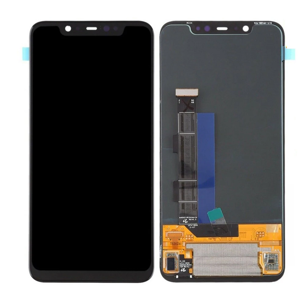 Для Xiao mi 8 ЖК дисплей Super AMOLED сенсорный экран в сборе черный Оригинальный для
