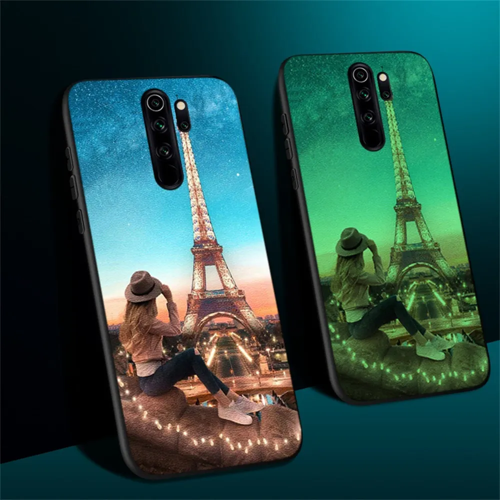 22 Флуоресцентный чехол для Xiaomi mi Max 2 3/mi x 2S 3 Световая Крышка для Xiaomi mi 9/Note/mi Play из искусственной кожи Funda бампер чехол - Цвет: 22