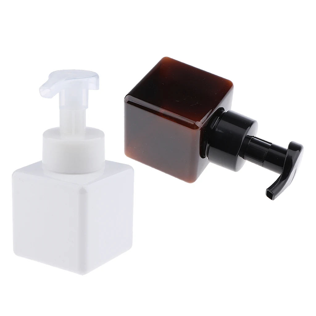 2 шт 8 унций шампунь Мусс лосьон кондиционер насос бутылки контейнеры для